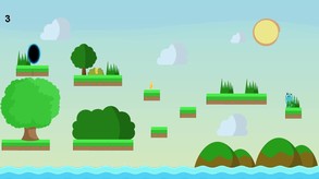 Lost jumping frog