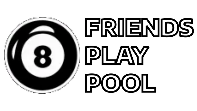 Friends Play Pool Logo