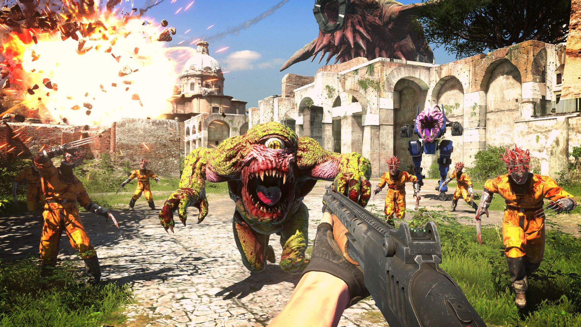 Pre-purchase Serious Sam 4 on Steam