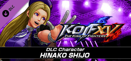 KOF XV DLC Character "HINAKO SHIJO" cover art