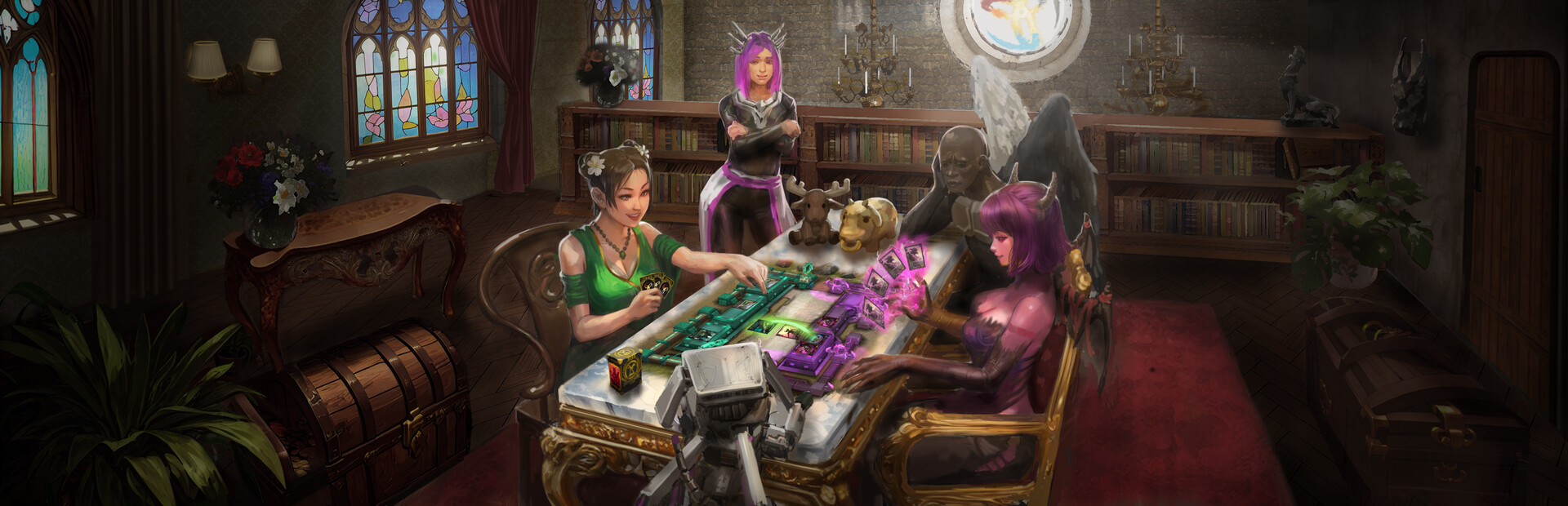 Infinity Wars: Animated Trading Card Game