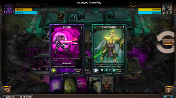 Infinity Wars: Animated Trading Card Gamefor windows and Linux 1