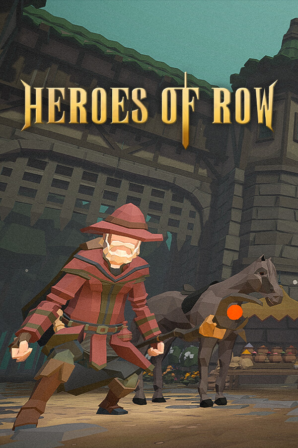 Steam portrait for Heroes of Row.