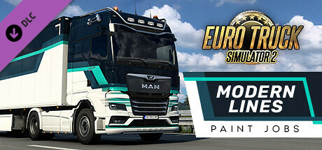 Euro Truck Simulator 2 - Modern Lines Paint Jobs Pack cover art