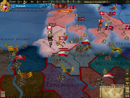 Скриншот из Europa Universalis III: Heir to the Throne