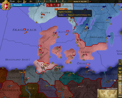 Скриншот из Europa Universalis III: Heir to the Throne