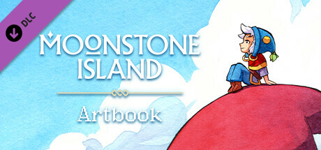 Moonstone Island Art Book cover art