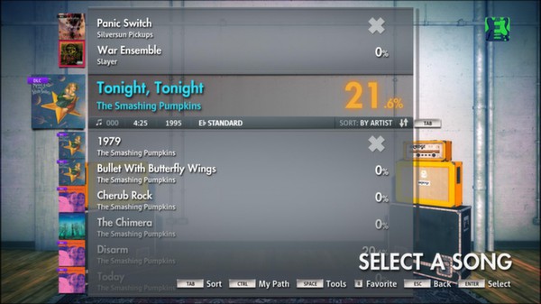 Скриншот из Rocksmith 2014 - The Smashing Pumpkins - "Tonight, Tonight"