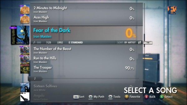 Скриншот из Rocksmith 2014 - Iron Maiden - Fear of the Dark