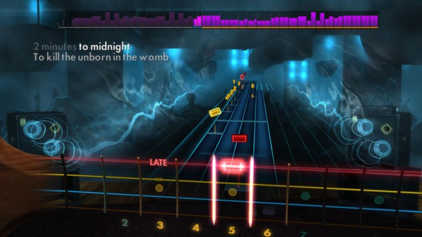 Скриншот из Rocksmith 2014 - Iron Maiden - 2 Minutes to Midnight