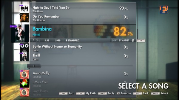 Скриншот из Rocksmith 2014 - Hotei - Bambina