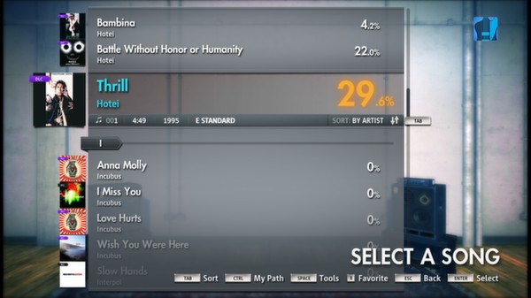 Скриншот из Rocksmith 2014 - Hotei - Thrill