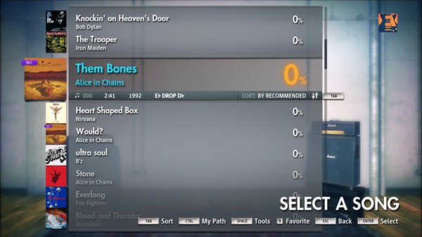 Скриншот из Rocksmith 2014 - Alice in Chains - Them Bones