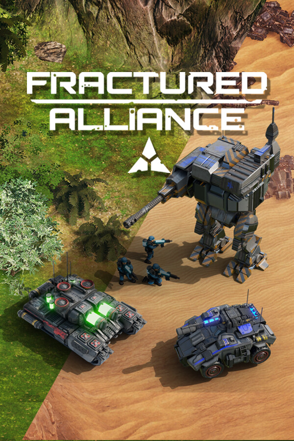 Steam portrait for Fractured Alliance.
