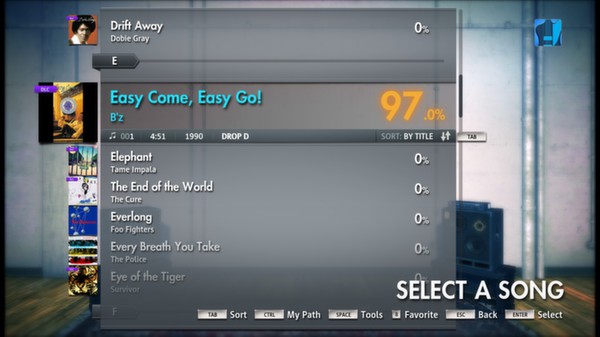 Скриншот из Rocksmith 2014 - B'z - Easy Come, Easy Go!