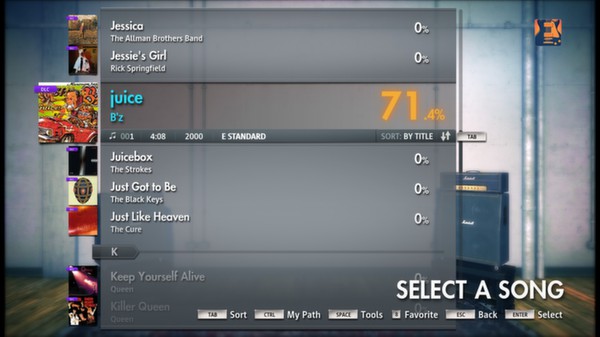 Скриншот из Rocksmith 2014 - B'z Song Pack