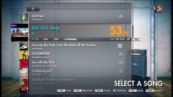 Скриншот из Rocksmith 2014 - B'z Song Pack