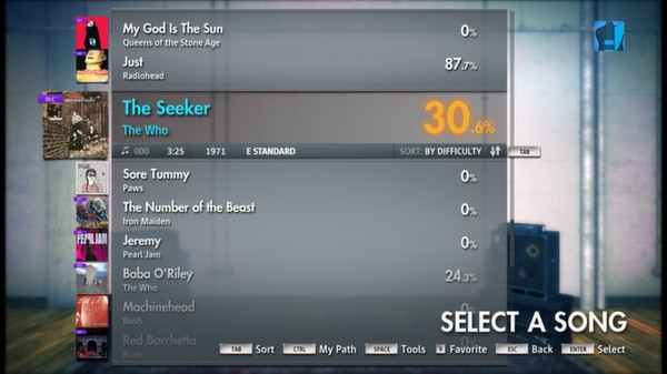 Скриншот из Rocksmith 2014 - The Who - The Seeker