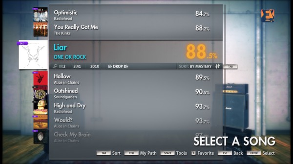 Скриншот из Rocksmith 2014 - ONE OK ROCK - Liar