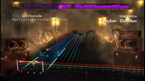 Скриншот из Rocksmith 2014 - Disturbed - Asylum