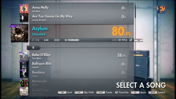 Скриншот из Rocksmith 2014 - Disturbed - Asylum