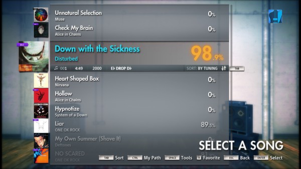 Скриншот из Rocksmith 2014 - Disturbed Song Pack