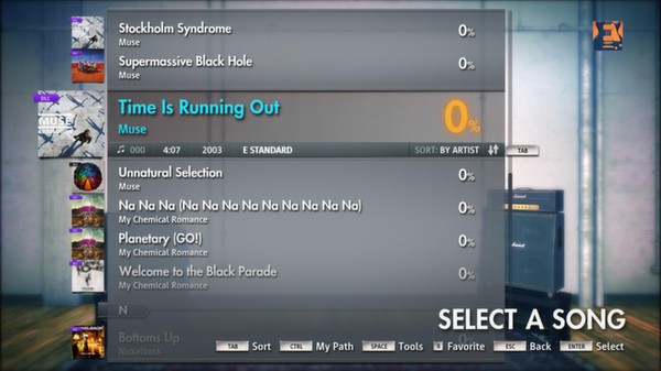 Скриншот из Rocksmith 2014 - Muse - Time is Running Out