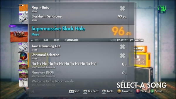 Скриншот из Rocksmith 2014 - Muse - Supermassive Black Hole