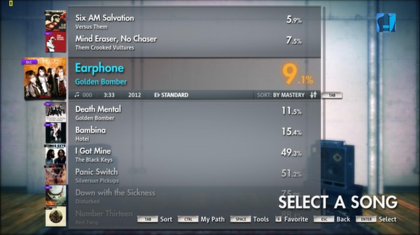 Скриншот из Rocksmith 2014 - Golden Bomber - Earphone