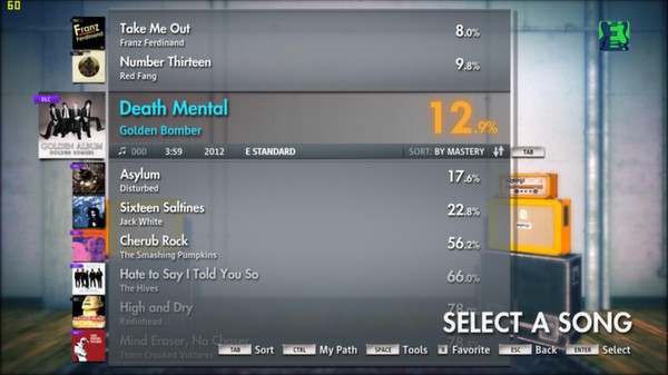 Скриншот из Rocksmith 2014 - Golden Bomber - Death Mental