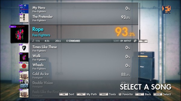 Скриншот из Rocksmith 2014 - Foo Fighters - Rope