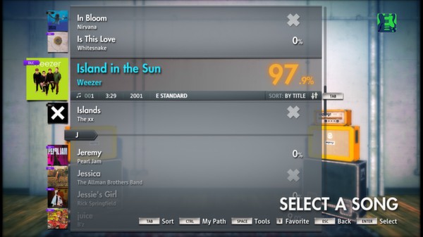 Скриншот из Rocksmith 2014 - Weezer - Island in the Sun