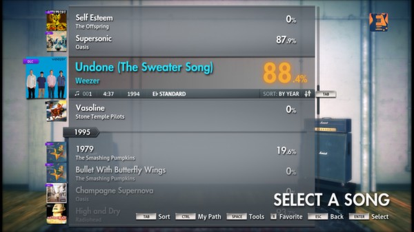 Скриншот из Rocksmith 2014 - Weezer - Undone - The Sweater Song