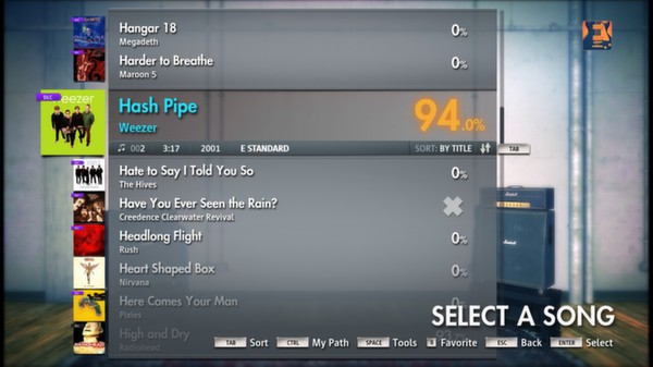 Скриншот из Rocksmith 2014 - Weezer Song Pack