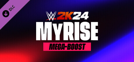 WWE 2K24 MyRISE Mega-Boost cover art