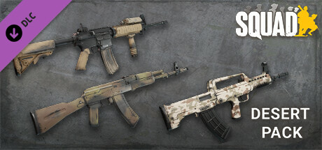 Squad Weapon Skins - Desert Camo Pack cover art