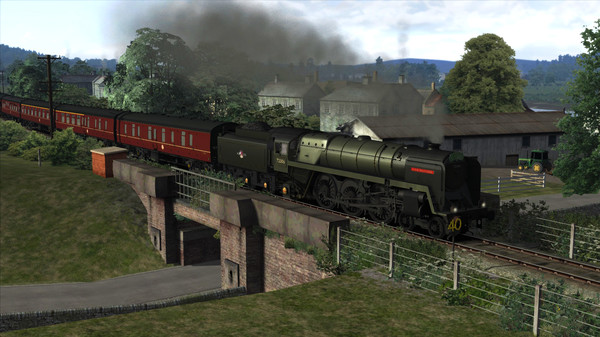 Скриншот из Train Simulator: BR 6MT Clan Class Loco Add-On