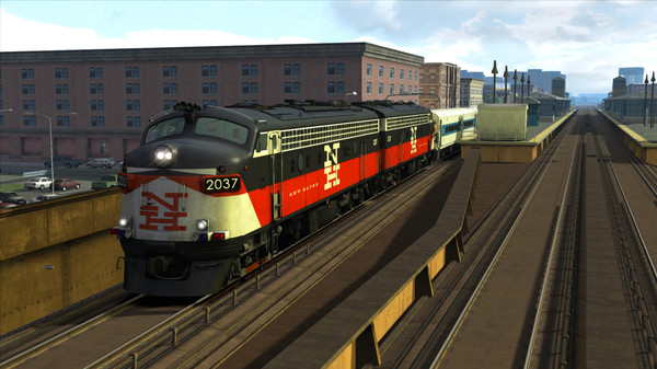 Скриншот из Train Simulator: New Haven FL9 Loco Add-On