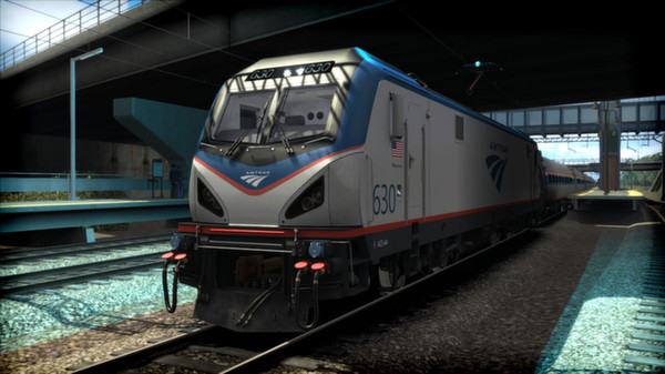 Скриншот из Train Simulator: NEC: New York-New Haven Route Add-On