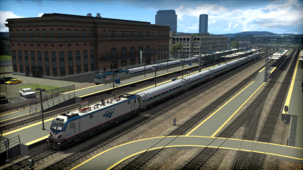 Скриншот из Train Simulator: NEC: New York-New Haven Route Add-On