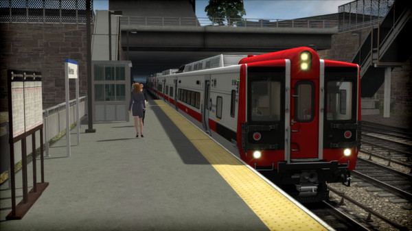 Скриншот из Train Simulator: Metro-North Kawasaki M8 EMU Add-On