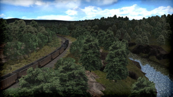 Скриншот из Train Simulator: Norfolk Southern Coal District Route Add-On