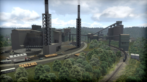 Скриншот из Train Simulator: Norfolk Southern Coal District Route Add-On