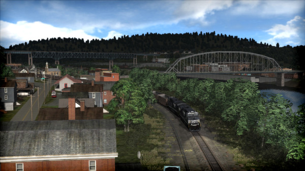 Скриншот из Train Simulator: Norfolk Southern Coal District Route Add-On