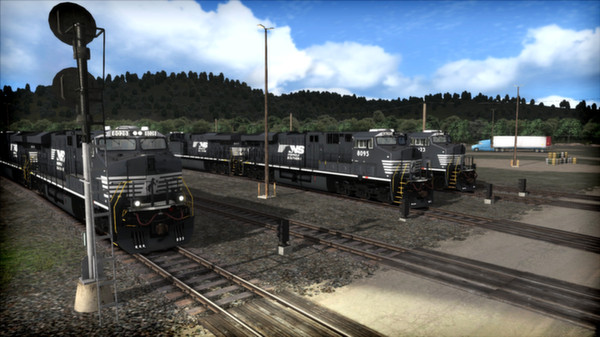 Скриншот из Train Simulator: Norfolk Southern Coal District Route Add-On