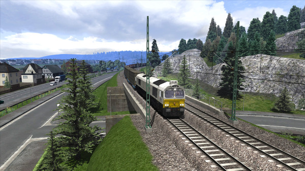 Скриншот из Train Simulator: BR 266 Loco Add-On