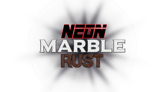 Neon Marble Rust Logo
