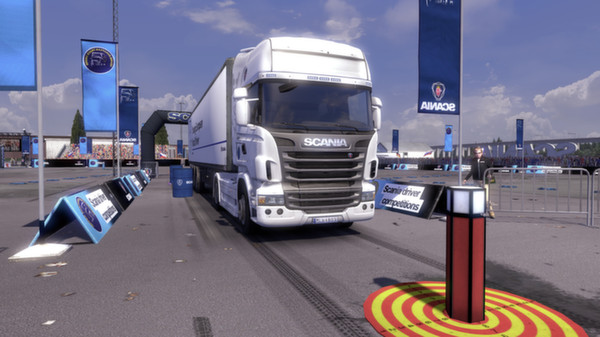 Scania Truck Driving Simulator game for Linux 1