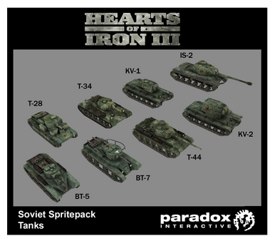 Скриншот из Hearts of Iron III: Soviet Sprite Pack