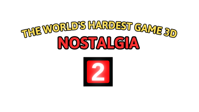 The World's Hardest Game 3D Nostalgia 2 Logo